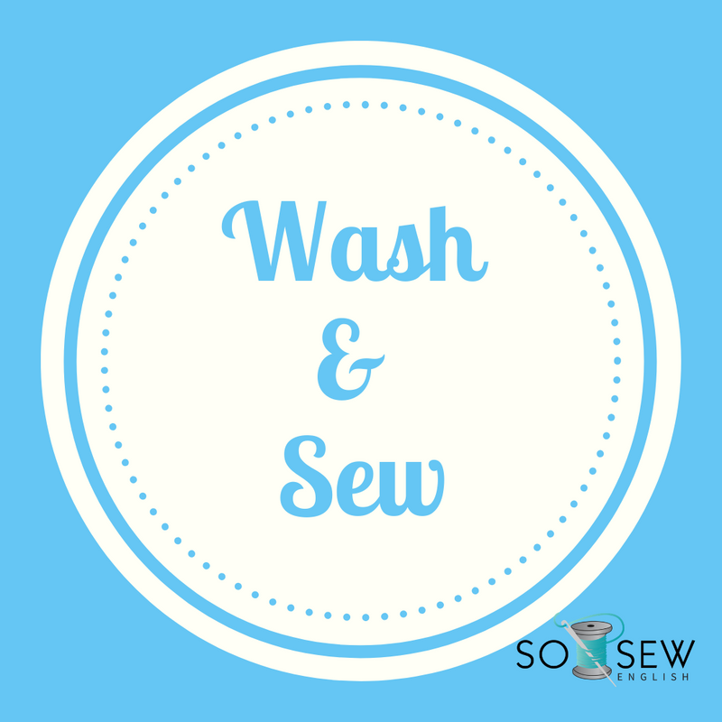 Wash and Sew